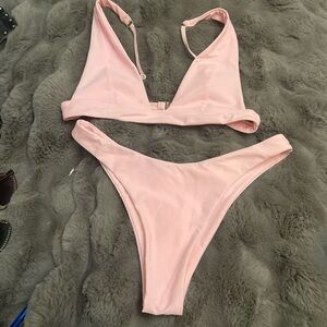 SHEIN Pink Bikini Set
